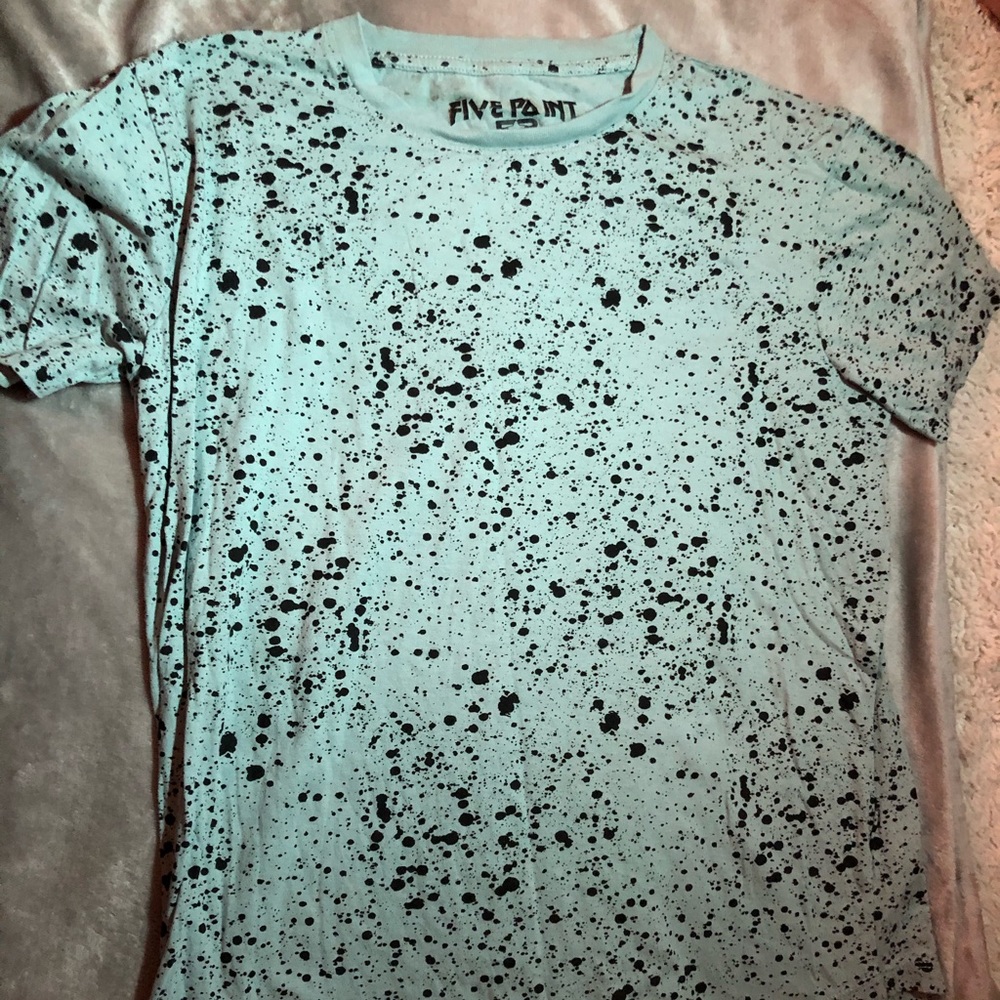 Mens Paint Splatter Tee